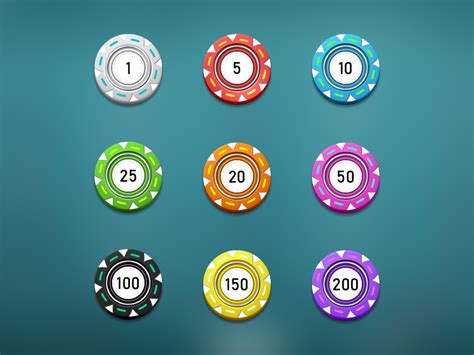 roulette chips farben